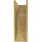 Ekena Millwork 10"W x 20"D x 30"H Classic Carmel Rough Cedar Woodgrain TimberThane Corbel, Primed Tan CORUR10X20X30CARRCPR - alternate 5
